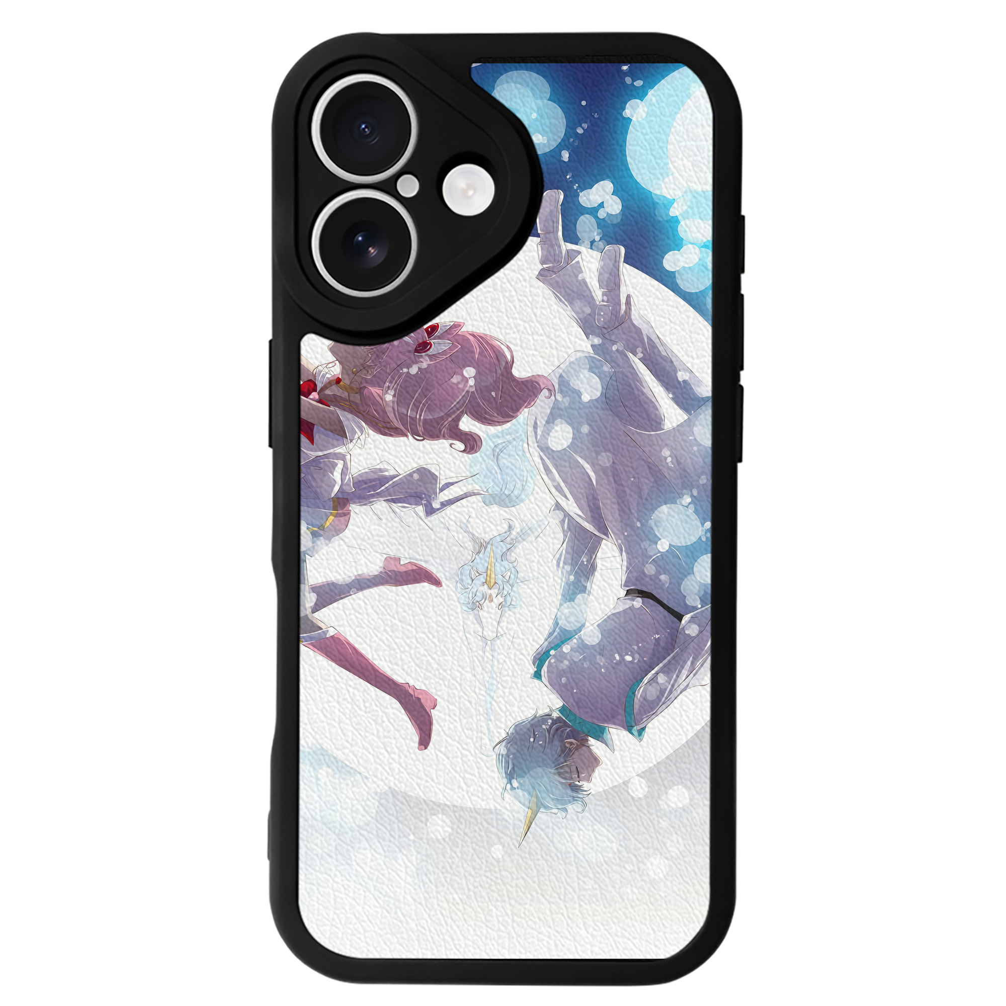 （画像用） 美少女戦士セーラームーン Sailor Moon 【iPhone 16シリーズ対応】シリコンスマホケース（レザー調） 材質：シリコン